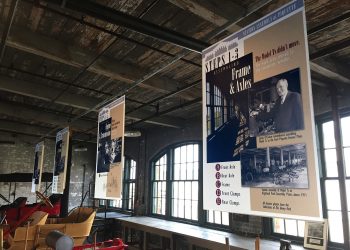 This “Station Assembly at Piquette” series describes the steps in this early Model T production process used in this building before the assembly line